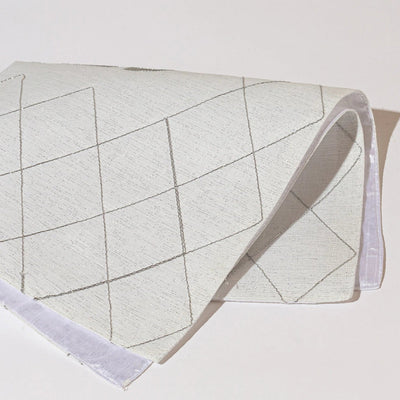 כיסוי חלה לשבת בעיצוב חגיגי עם רקמת בד פשתן - דגם Shabbat Style 