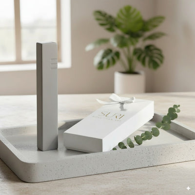 מזוזות מעוצבות מבטון לבית ולמשרד בצבעים נקיים - דגם Space 