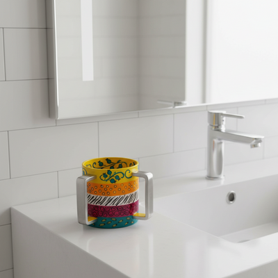 נטלה בעבודת יד עם טאצ' מודרני – טהרה באור עדין – דגם Liquid Light 