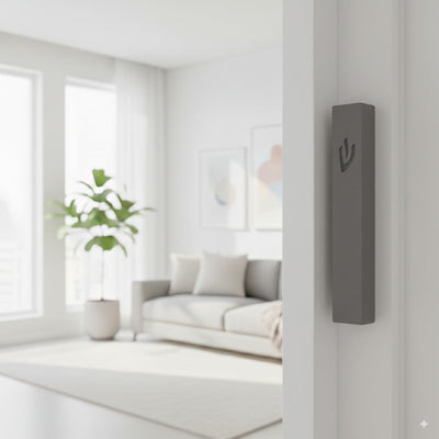 בית מזוזה בעיצוב מיוחד מטרצו טורקיז דגם Street 