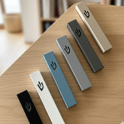 בית מזוזה מודרני בעיצוב קלאסי מנירוסטה בצבעים נקיים - דגם Sweetheart 